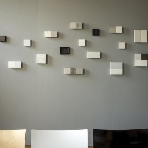 Compositie, 2016, gemengde techniek, diverse formaten